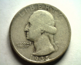 1935-D Washington Quarter Good G Nice Original Coin From Bobs Coin Fast 99c Ship - £10.36 GBP