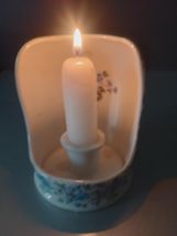 Charming Antique Floral Candle Holder - $27.72