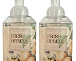 2 PACK Maison De Base FRESH APRICOT Foaming Hand Soap Paraben Free 17.5 ... - $24.74