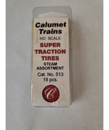 Calmet Trains HO Scale Super Traction Tires Steam Assortment #513 - £9.76 GBP