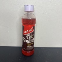 Vintage Old English Red Oil Furniture Polish 90% Full 8oz Bottle Rare Co... - $44.15 CAD