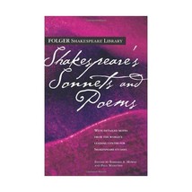 Shakespeare&#39;s Sonnets &amp; Poems (Folger Shakespeare Library) William Shake... - £12.97 GBP