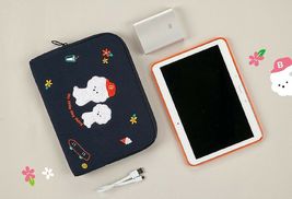 AntenaShop Boucle Bichon iPad Tablet Sleeve Pouch Bag Cover Case Korean Design image 3