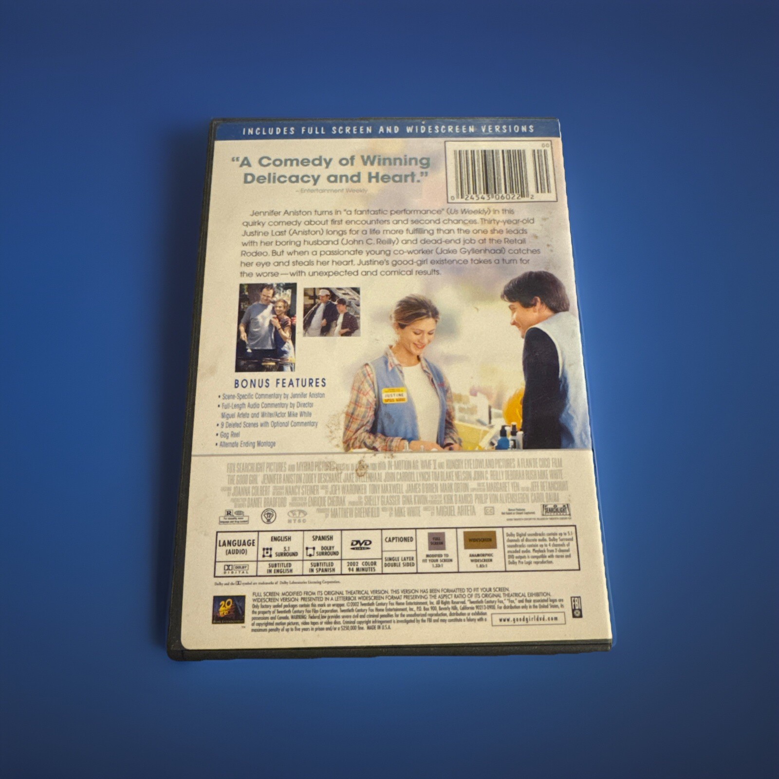 The Good Girl (DVD, 2003, Widescreen/Full Screen) Jennifer Aniston Item image 2