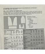 Butterick 6256 Vintage Girls Dress &amp; Reversible Vest Sewing Pattern 7-8-10 - $13.10 CAD