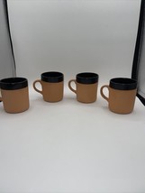 Romertopf Terra Rosa Reco Glazed Mugs (4) Made in Mexico - £30.81 GBP