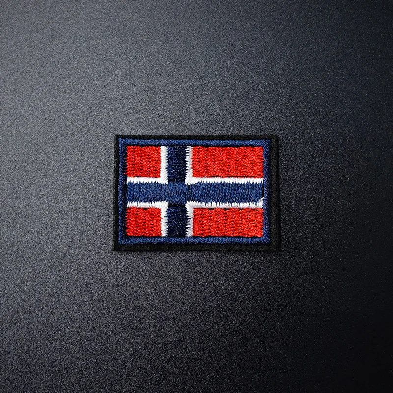 Play Norway (Size:3.0X4.0cm) Embroidered Patch Iron on Sewing Applique Cute Fabr - £23.10 GBP