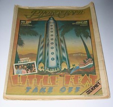 Little Feat Phonograph Record Magazine Vintage 1975 Lowell George - $475.72 MXN