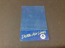Vintage Delta Air Lines Blue Playing Cards Aarco Made In USA Complete Deck Joker - £6.05 GBP