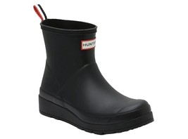 New Hunter Women’s Original Short Play Boots Size 9M Black Nib - £70.95 GBP