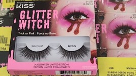 KISS Halloween Limited Edition Glitter Witch False Eyelashes 2 Pairs 91078 - $9.89