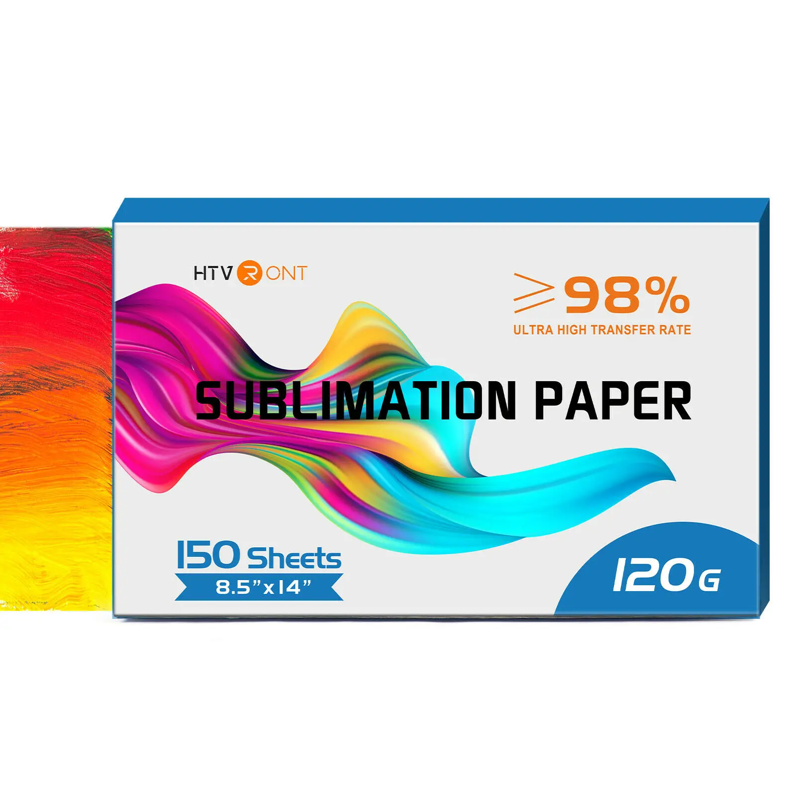 HTVRONT 150 Sheets 8.5x14 inches Sublimation Paper 120g - $25.99