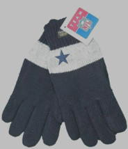 Dallas Cowboys Thinsulate Thermal Insulated Winter Snow Gloves NWT NFL Licensed - £8.64 GBP
