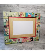 Peanuts Comic Strip Photo Frame Hallmark 4x6 Picture Snoopy Charlie Brow... - $20.36 CAD