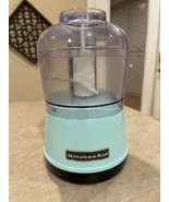 KitchenAid 3.5 Cup Electric Food Chopper Aqua Blue Tested/Working - $35.00