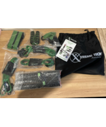 Resistance Bands Set Bands Kit w Bar Handles Door Anchor Ankle Straps &amp; ... - $1,116.62 MXN
