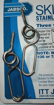Xylem Jabsco #34560-0000 Stainless Steel Skipper Clip pair - $13.81