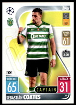 2021-22 Topps Match Attax UEFA Champions League #309 Sebastian Coates N ID:43070 - $1.67