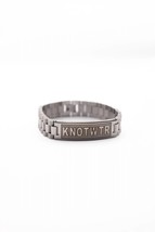 Knotwtr unisex wrist watch bracelet Silver - $100.12 CAD