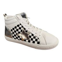 Vintage Havana Lexi Mid top Sneakers Women’s 9 White Checkered Multi - $43.60