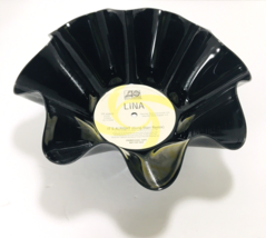 Repurposed Vinyl Record Bowl Lina It&#39;s Alright Label Chip Holder Custom ... - $18.95