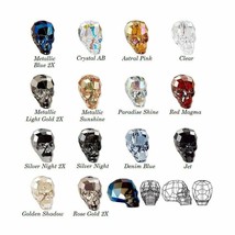 SWAROVSKI (R) Crystal 5750 Skull Beads 19mm Mix Pick Your Colors How You Want - £14.92 GBP+