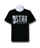 Flash Star Labs Kids T-Shirt Black - £7.81 GBP