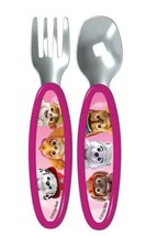Playtex Nickelodeon Paw Patrol Toddler Fork &amp; Spoon Set, BPA Free, 12M+,... - £7.93 GBP