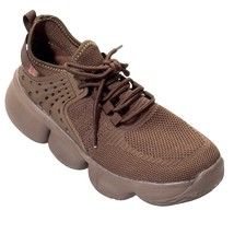 MATA Women’s Shoes Brown Mesh Platform Fashion Sneakers Size 9 - £24.77 GBP