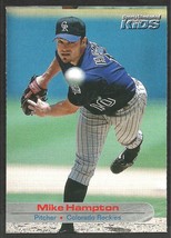An item in the Sports Mem, Cards & Fan Shop category: Colorado Rockies Mike Hampton 2001 Sports Illustrated For Kids Baseball Card # 9