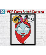 Sally Cross Stitch Pattern / Nightmare Before Christmas PDF Cross Stitch... - $6.88 CAD