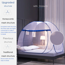 New Portable Automatic Pop-up Mosquito Net Installation-free Foldable Bed  - £131.58 GBP+