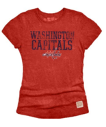 Original Retro Brand NHL CAPITALS Youth Girls Tri-Blend Tee T-Shirt Sz S... - £7.48 GBP