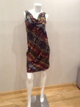 Rachel Roy Signature Size 2 Dress Multi NWOT Pattern Silk dress - $44.55
