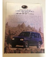 1994 Suzuki Sidekick Vintage Print Ad Advertisement PA2 - $7.91