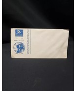 1955 Old Man of the Mountain Franconia Ski Club Cannon Mtn. NH Adv. Enve... - £14.59 GBP