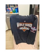 Vintage 2012 World Series Hoodie Majestic Black San Francisco Giants MLB... - $29.70