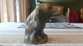 Vintage Hunting Dog Single Bookend 5.5&quot; - £30.38 GBP