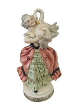 Antique Italy Figurine England Sculpture 504 Capodimonte Goose Victorian Swan - £39.52 GBP