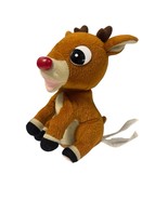 Vintage &#39;90s Gemmy Singing Rudolph The Red Nosed Reindeer Light Up Nose ... - $240.15 MXN