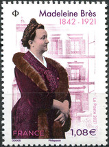 France 2021. 100th Anniversary of the Death of Madeleine Bres (MNH OG) Stamp - £2.51 GBP