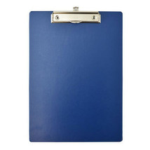 Bantex Plastic Clipboard (A4) - Blue - £17.29 GBP