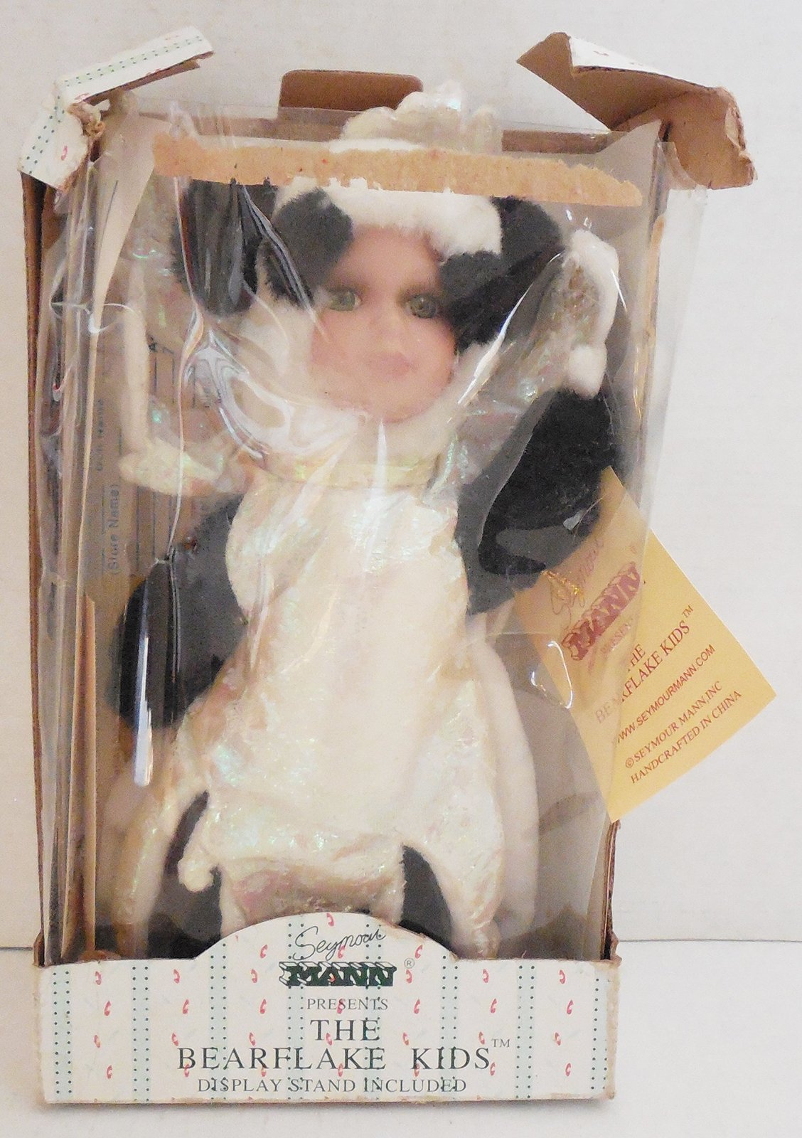 The Bearflake Kids Porcelean Panda Bear Doll - £11.09 GBP