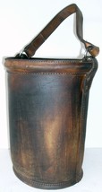 Leather Fire Bucket 11&quot; tall by 8&quot; in Diameter - $249.00