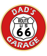Dad's Garage Route 66 Metal Sign - $29.95