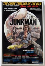 1980s Junkman Car Chase Thriller Movie Poster - $395.00