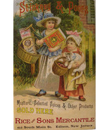 Rustic/Vintage Stickney &amp; Poors Mustard General Store Advertisement Meta... - £15.73 GBP