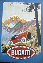 Vintage Automobilia Bugatti Racing Canvas Images (Video) - $300.00