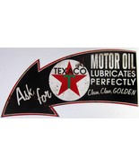 Texaco Black Motor Oil Arrow ( 34&quot; by 14&quot; ) - £98.55 GBP