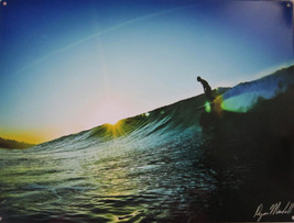 Ocean Wave Surf Sunset Session Water Sea Mother Nature Ryan Marshall Met... - $16.95